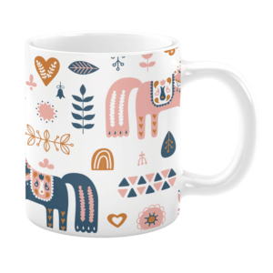 Boho Horses 11oz Mug