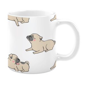 Lazy Pugs 11oz Mug