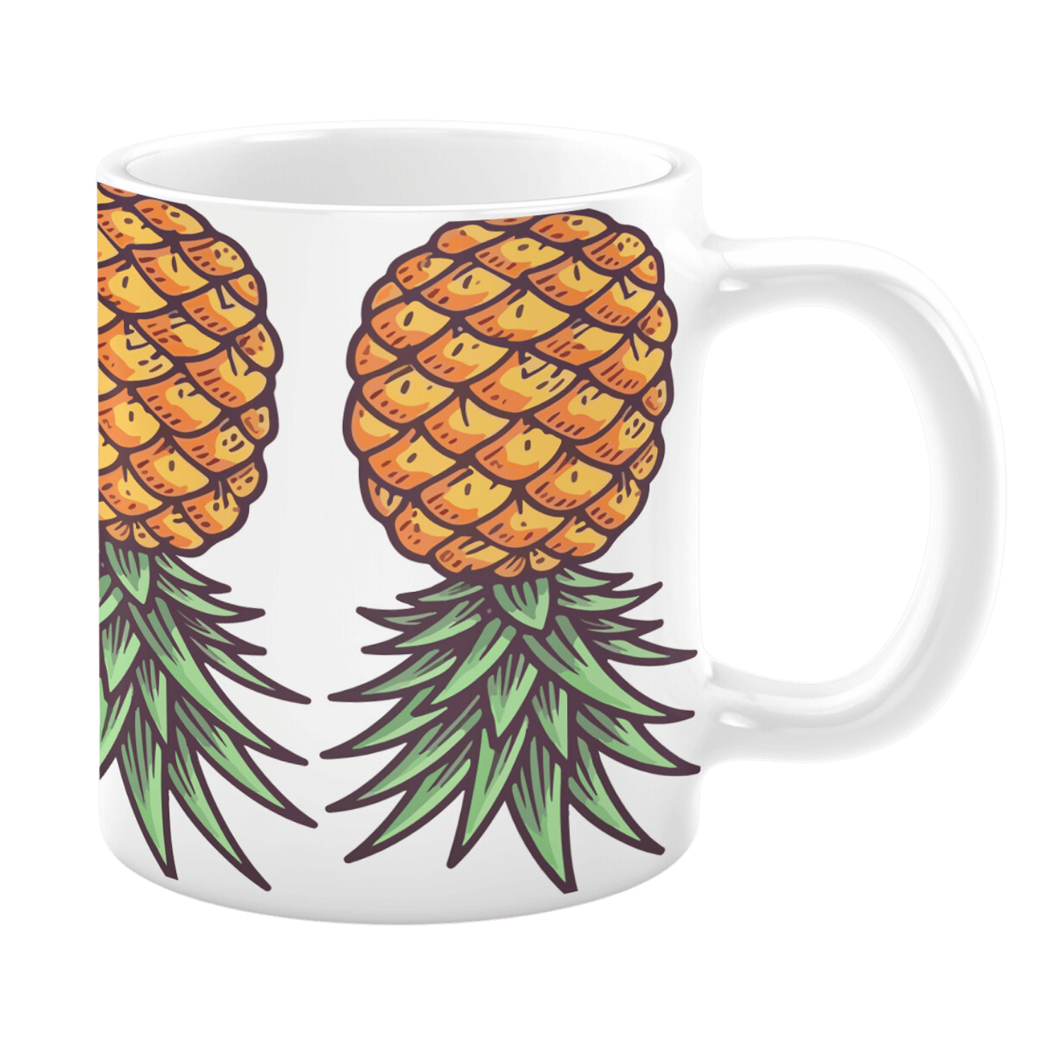 Pineapple Charm 11oz Mug