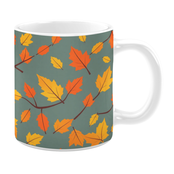 Scattered Fall Leaves 11oz Mug