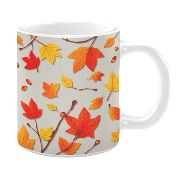 Fall On White 11oz Mug