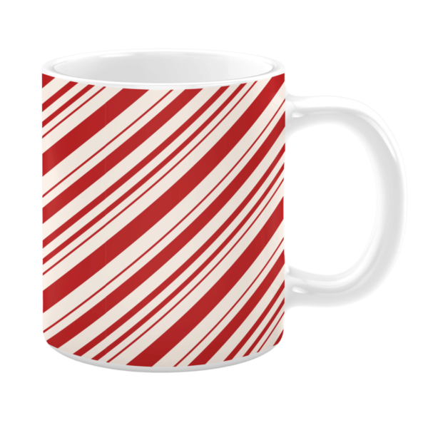 Peppermint Candy Cane 11oz Mug