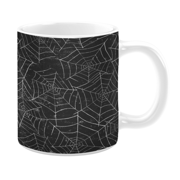 Webs on Black 11oz Mug