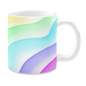 Sea Foam Rainbow 11oz Mug