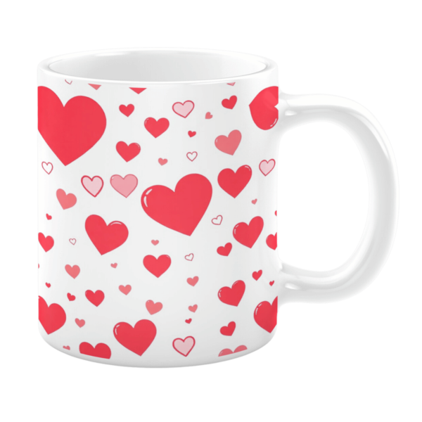 Fluttering Hearts 11oz Mug