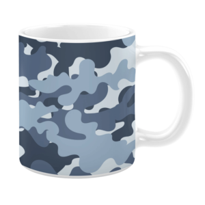 Blue Arctic Camo 11oz Mug