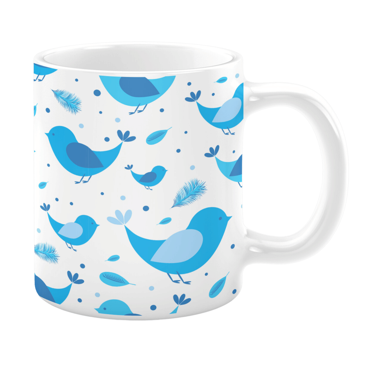Blue Birds 11oz Mug
