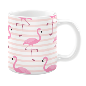 Strutting Flamingos 11oz Mug