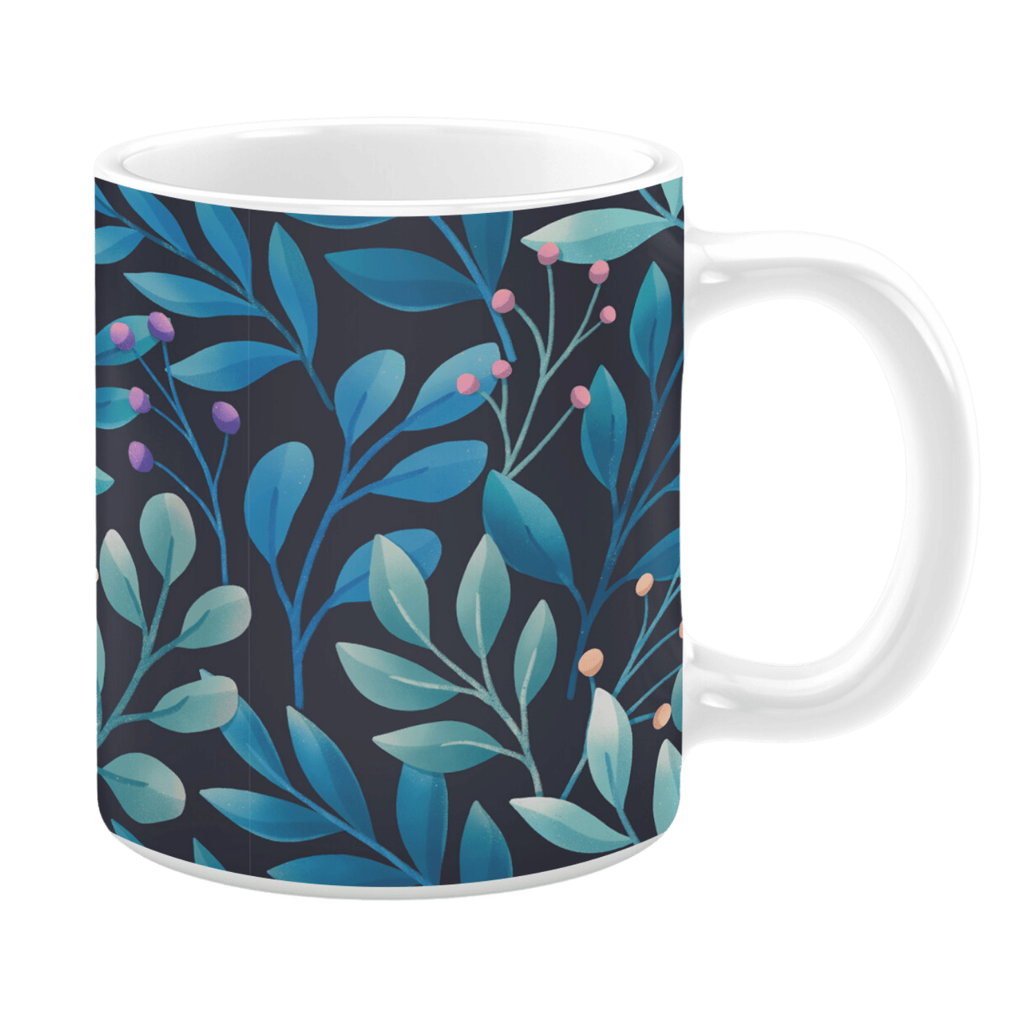 Midnight Foliage 11oz Mug