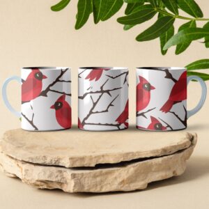 cardinal coffee mug