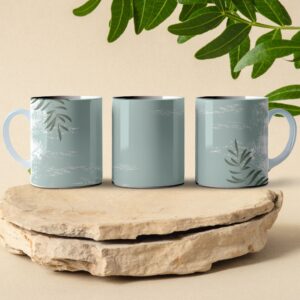 nature themed coffee mug