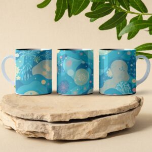 sealife full wrap coffee mug design