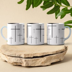 cross coffee mug design